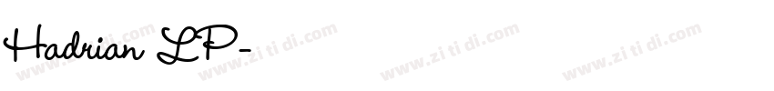 Hadrian LP字体转换